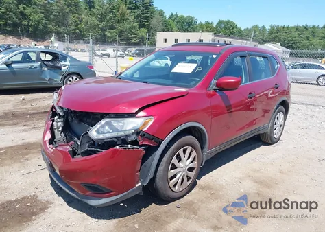 2016 Nissan Rogue S from USA, damaged, VIN KNMAT2MV2GP645280